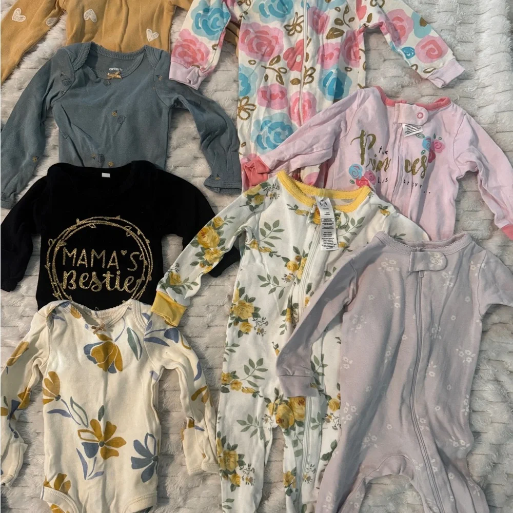 14 pieces - Baby Girl Clothing - Newborn-3m - Picture 2 of 9